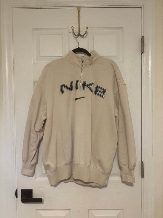 Nike Tops - Nike Phoenix Quarter Zip Oversized Sweatshirt